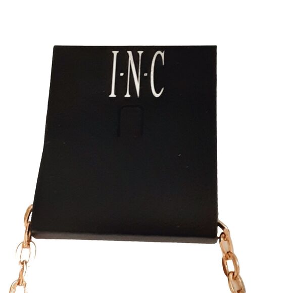 NEW INC International Concepts Multi-Color Crystal Stone Gold Tone 18" Necklace - Picture 6 of 7